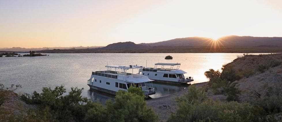 All is calm on Lake Mohave