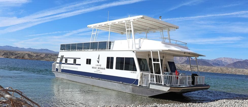 Houseboat on Lake Mohave