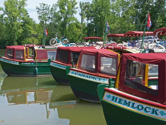 There are several boats to choose from for your trip