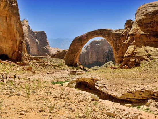 Take a hike to the famous Rainbow Bridge at Lake Powell