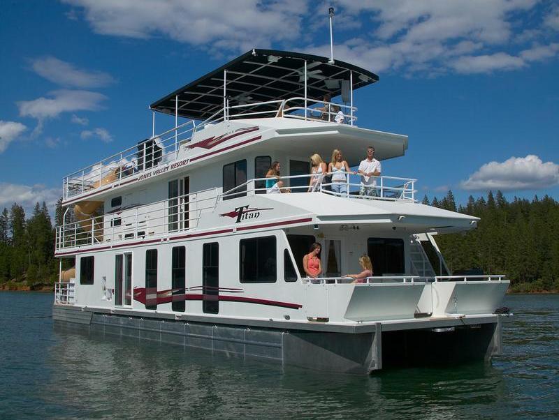 Shasta Lake - Houseboats Rentals
