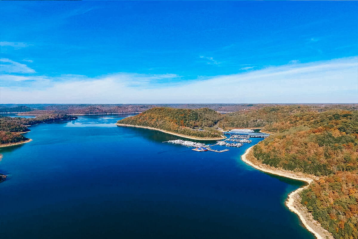 Hiking and Fishing on Center Hill Lake, Tennessee