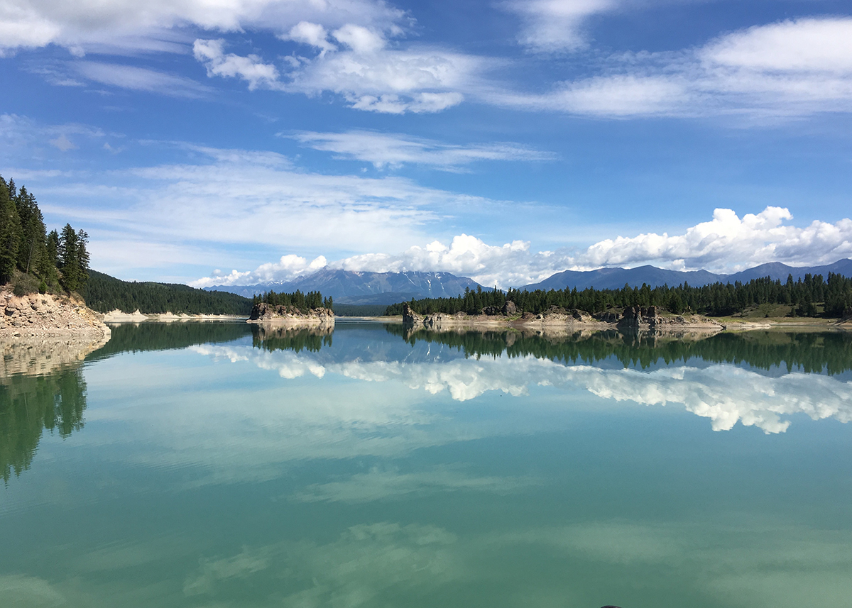 Fishing on Lake Koocanusa